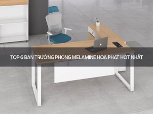 Bàn trưởng phòng Melamine