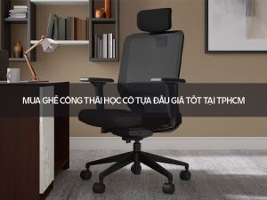 Ghế công thái học có tựa đầu