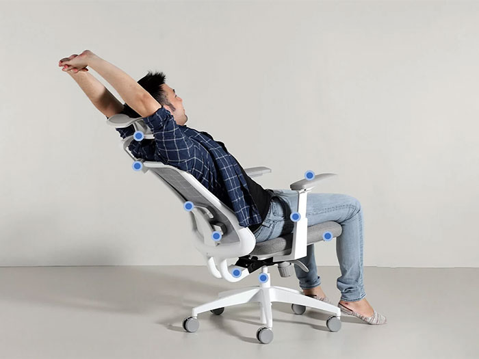 Ghế công thái học hỗ trợ thắt lưng
