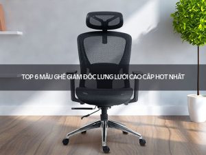 ghế giám đốc lưng lưới cao cấp