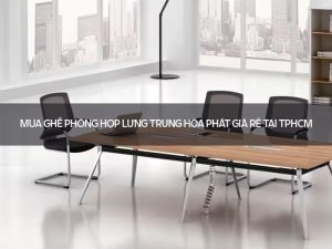 Ghế phòng họp lưng trung