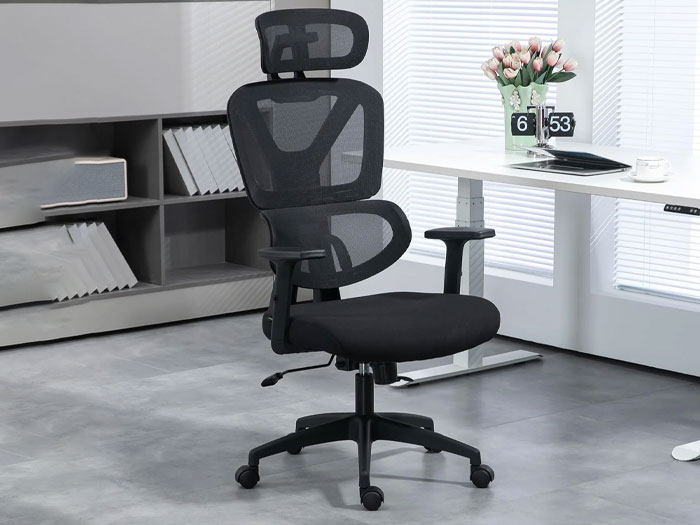 Ghế xoay có tựa đầu điều chỉnh