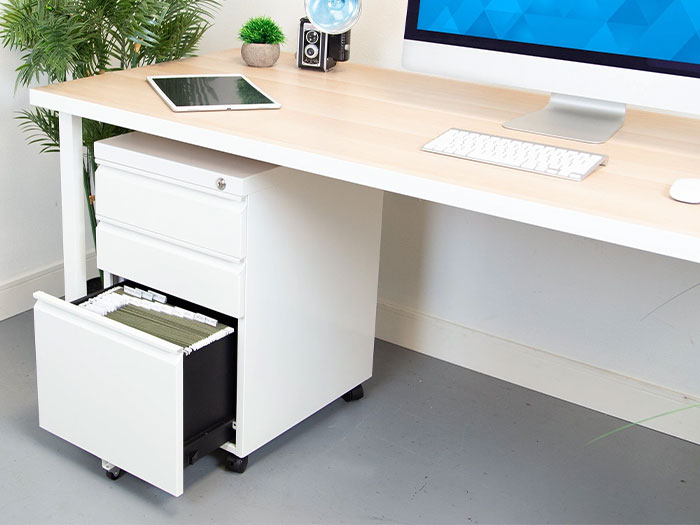 Hộc tủ sắt để dưới bàn