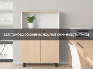 Tủ hồ sơ gỗ cánh mở