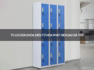 Tủ locker khóa điện tử