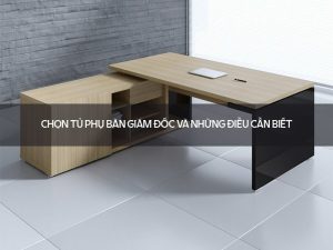 Tủ phụ bàn giám đốc