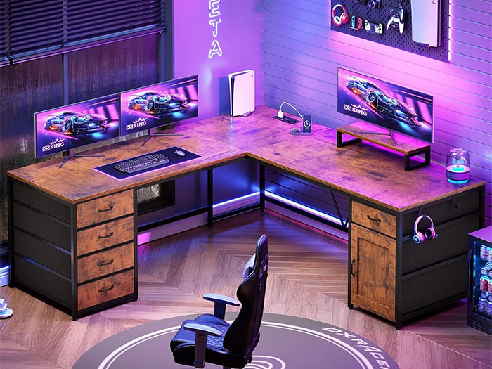 bàn chơi game có hộc tủ