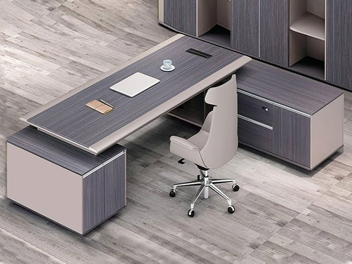 bàn giám đốc có tủ phụ đồng bộ