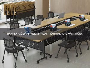 Bàn họp có bánh xe