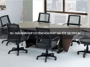bàn họp có yếm