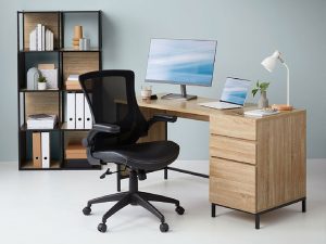 bàn làm việc kèm tủ hồ sơ