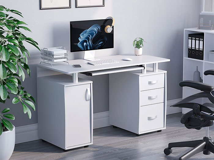 bàn làm việc kèm tủ hồ sơ