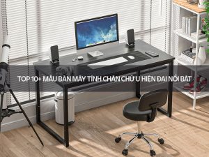 bàn máy tính chân chữ U