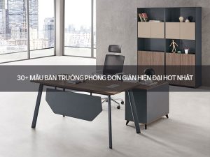 Bàn trưởng phòng đơn giản