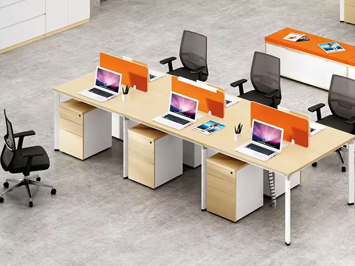 Cụm bàn làm việc 6 người