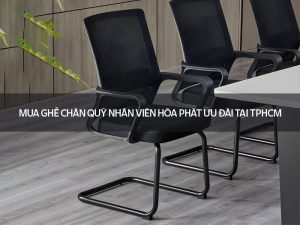 ghế chân quỳ nhân viên