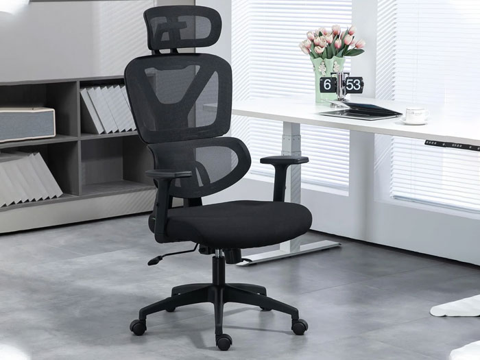 ghế công thái học có gối đầu
