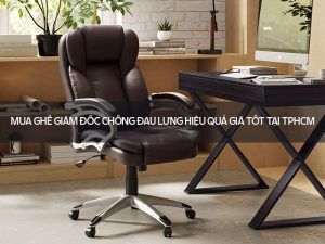 Ghế giám đốc chống đau lưng
