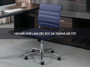ghế làm việc bọc da tại nhà
