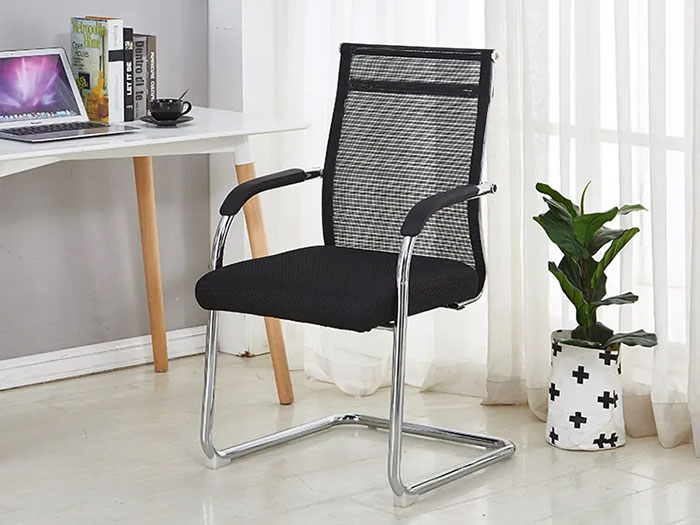 ghế lưới chân quỳ lưng cao