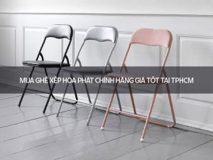 ghế xếp Hòa Phát chính hãng