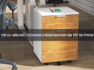 hộc tủ di động 2 ngăn