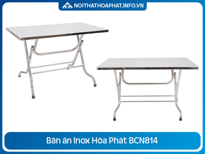 Bàn Inox xếp gọn BCN814