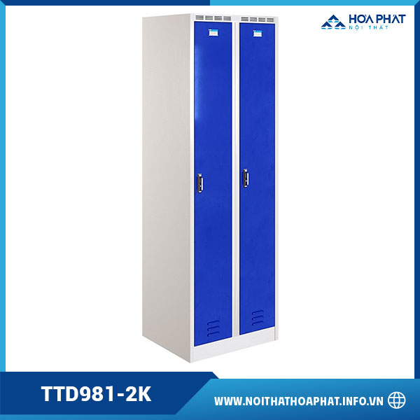 Tủ locker 2 khoang TTD981-2K
