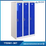 Tủ phòng thay đồ 3 khoang TTD981-3KT