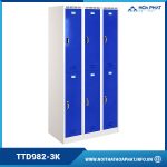 Tủ sắt locker 6 khoang TTD982-3K
