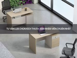 kích thước bàn nhân viên