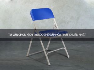 kích thước ghế gấp Hòa Phát
