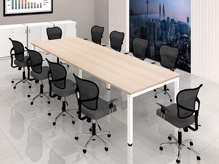Mẫu bàn họp gỗ công nghiệp