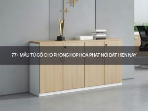 Tủ gỗ cho phòng họp