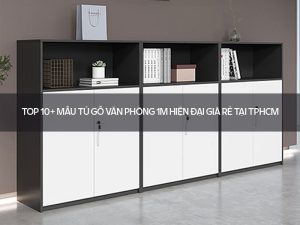 Tủ gỗ văn phòng 1m
