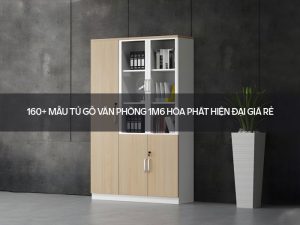 Tủ gỗ văn phòng 1m6