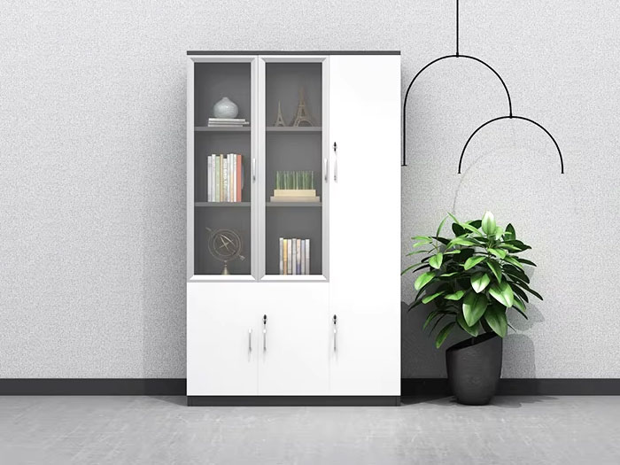 Tủ gỗ văn phòng cao 2m