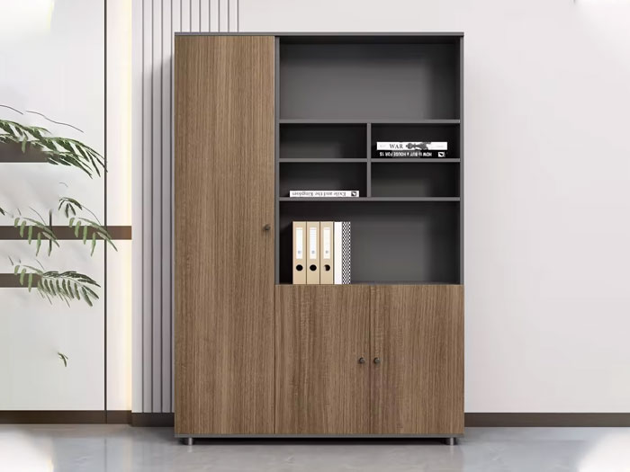 Tủ gỗ văn phòng cao 2m