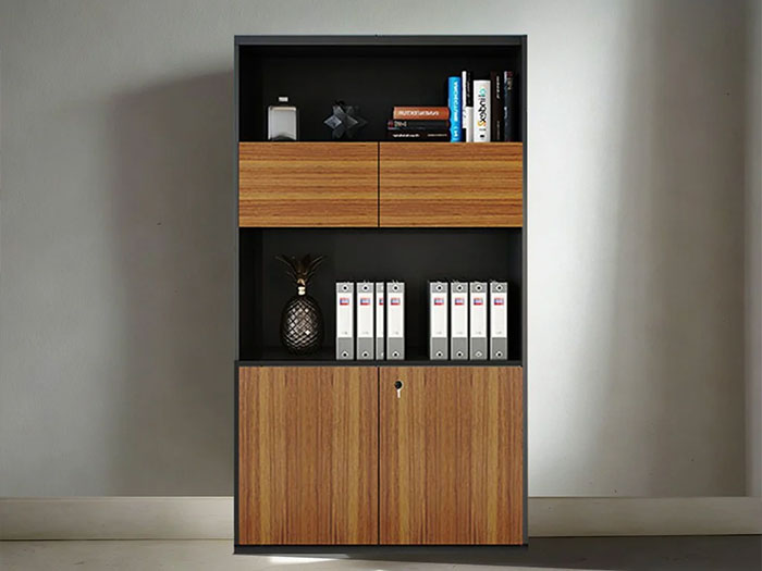 Tủ gỗ văn phòng cao 2m