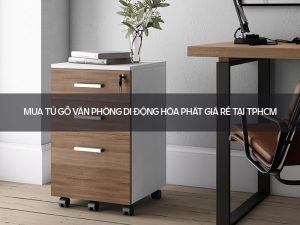 Tủ gỗ văn phòng di động