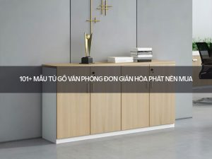 Tủ gỗ văn phòng đơn giản