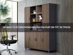 Tủ gỗ văn phòng hiện đại
