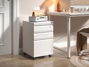 Tủ sắt đặt dưới bàn