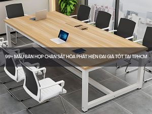 Bàn họp chân sắt Hòa Phát