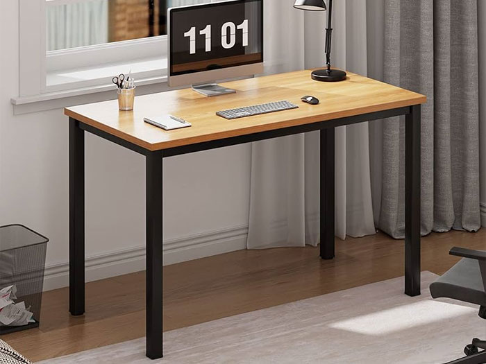 bàn làm việc chân sắt 1m6
