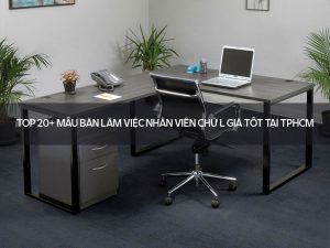 Bàn làm việc nhân viên chữ L