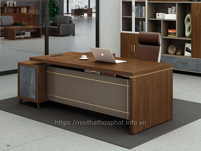 Bàn lãnh đạo gỗ Veneer
