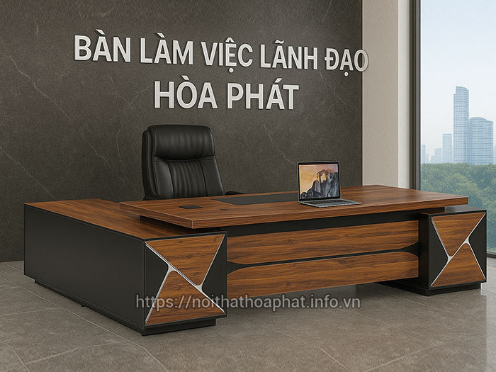 Bố trí bàn làm việc lãnh đạo