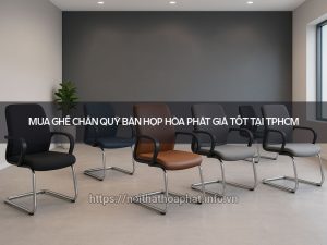 Ghế chân quỳ bàn họp
