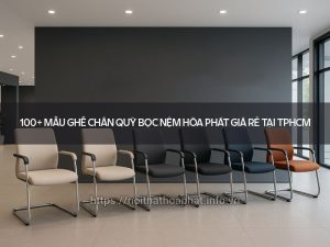 Ghế chân quỳ bọc nệm